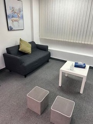 Ikea Hemlingby Sofa cover dark grey 宜家兩座梳化沙發套