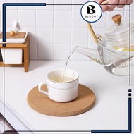 CORK COASTER ALAS GELAS CUP COASTERS FOR GLASS MUG COASTER ALAS CAWAN HEAT CORK PLACEMATS