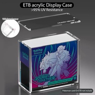 [Premium] Pokemon ETB Acrylic Case (Round Edge/UV/Magnetic)