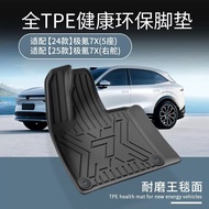 ZEEKR 7X Car Foot Mat Trunk Mat Trunk Lower Storage Box Accessories