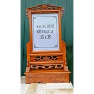 COMBO altar photo frame and lotus chisel stand