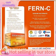 Fern-C Non-Acidic Vitamin C, Sodium Ascorbate, 568mg, 10 Capsules Health Products