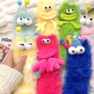 Plush Caterpillar Socks - Cozy Winter Sleepers