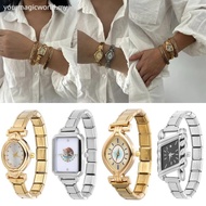 Italian Charm Modular Watch Bracelet Wrist Watch Fit 9mm Stainless Steel Bracelet DIY Making Jewelry