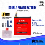 VIKING Baterai LIP1656ERPC Sony Xperia XZ2 PREMIUM AU SOV38 H8166 H8116 Double Power Batre Batrai Or