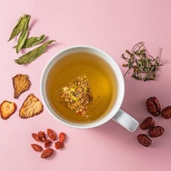 草莓紅棗養顏茶輕量包-10入_無咖啡因養生茶_紅棗|枸杞|草莓|菊花