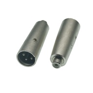XLR 3pin Male Plug To Female RCA Male XLR 3PIN ono Socket Mic Cable Mixer Audio Adapter 1pcs