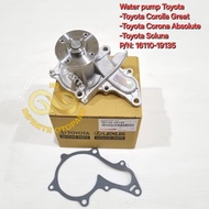 WATER PUMP COROLLA GREAT CORONA ABSOLUTE SOLUNA 16110-19135 GS