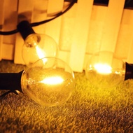 G40 Retro Bulb String Lights Outdoor Waterproof String Lights Courtyard Camping Wedding Christmas De
