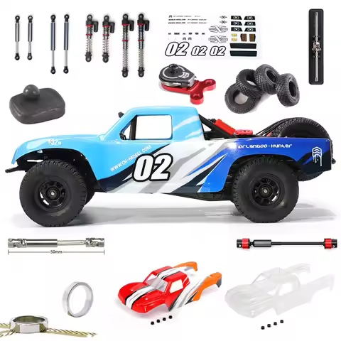 Orlandoo Hunter Model OH32X02 1/32 Mini Truck Trophy Truck Transmission Differential Fuel Tank Count
