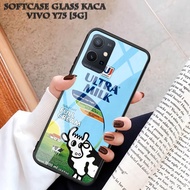 HP Softcase Glass Kaca ViVO Y75 [5G] - Case Protectivehp ViVO T1 [5G] [ A73]