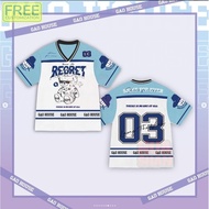 【Free Custom Name & Number】American Half Sleeve Dry T-Shirt Standard Sublimation Jersey custom coque