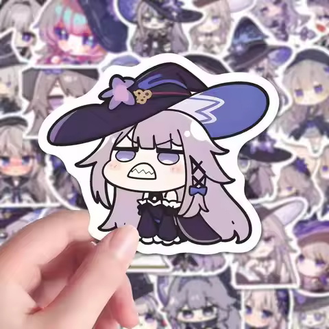 Sunsyea Honkai: Star Rail Merch Fans Collection Role Stickers The Herta 48 Pieces