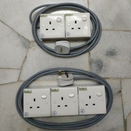 2 gang Extension Plug