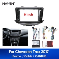 Newest For Chevrolet Trax 2017 2018 9'' Android Car Radio Frame Auto Stereo Install Dash Head Unit P