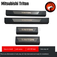 Mitsubishi Triton 2024 Side Step Sill / Door Sill Plate, car accessories for triton