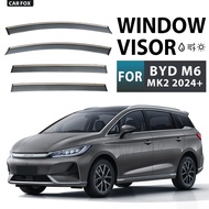 สำหรับ BYD M6 หน้าต่างป้องกัน บังแดด คิ้วฝน sebei078637