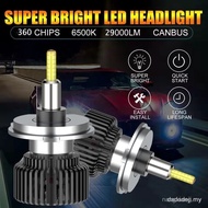 【In stock】2 LED Bulbs 110W 9005 HIR2 H7 H1 H8 HB3 9006 HB4H4 H11 LED 9012 Canbus 6000K Car Headlight