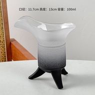 Creative Coffee Cup Ancient Chinese Style Three-Legged Porcelain Cup for Americano Milk Tea And Wine