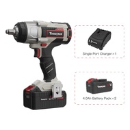 New & Original  HIW400 Brushless Electric Impact Wrench Cordless Electric Wrench,400Nm with 2 Batter