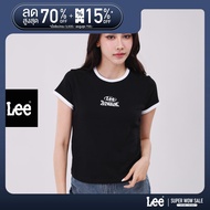 LEE เสื้อยืดแขนสั้นผู้หญิง คอลเลคชั่น Lee Bangkok รุ่น LE S426WTSSN35
