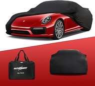 Indoor Car Cover for Porsche 911 928 718,Car Cover Indoor Soft for 911 with Storage Bag,Stretch Full