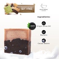 Soap Opera Chocolate and Banana Nourishing Handmade Bar Soap
