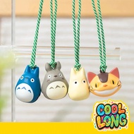 [COOLONG] Japan Hayao Miyazaki Cat Bus Little My Neighbor Totoro Faceless Male Blue Bell Blessing Pe