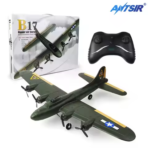 FX817 B17 RC Plane 2.4G 2CH Fixed Wing Remote Control Airplane EPP Foam RC Aircraft Fighter Kids Toy