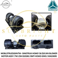 SINOTRUK HOWO '16 Z10 24V BLOWER MOTOR ASSY ( TW ) ZW-310198 / BMT-HOWO-SINO / KM10695