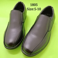 Kasut lelaki#men shoes#sarung#pvc#berjahit#black#hitam#shoes#kasut#