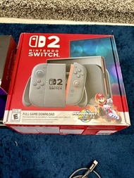 任天堂 Switch 2 原子紫 256GB 全套連原裝 Joy-Con 同全套配件