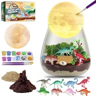 dinosaur terrarium kit drawable moon lamp painting drawing kit making toys handmade kit peacock kit freedom study key