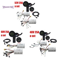 Electric Scooter Dual Drive Controller JP 48V 52V 60V 25A 50A Brushless Controller AB Front Rear Dri