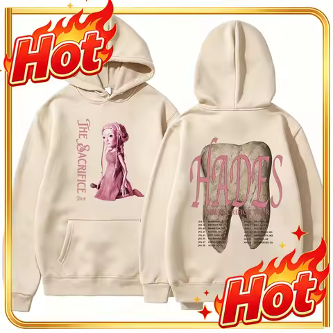 2026 Melanie Martinez Hades The Sacrifice Tour 2026 Hoodie Long Sleeve Harajuku Man Women Y2K Street