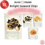 Olive Young Delight Project Seaweed Chips Soy Bean Mayo /Crispy Sweet Rice /Sliced Squid /Lotus Root