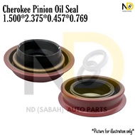CHEROKEE PINION OIL SEAL 1.500x2.375x0.457x0.769 P02495