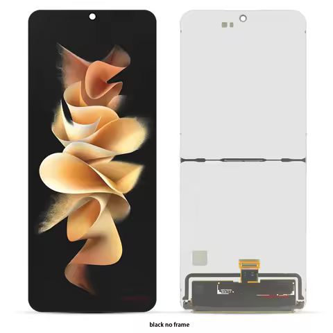 6.7" For Samsung Flip 3 display Frame For Samsung Z Flip3 5G F711 LCD Display Touch Screen Digitizer