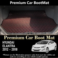 HYUNDAI ELANTRA 2012 2013 2014 2015 2016 2017 2018 Boot Mat Car Boot Carpet VIP Boot Tray Cargo Mat 