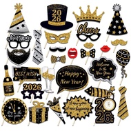 [tenlzsp0bc] 2026 New Year Photo Props, Party Accessories for Birthday and Family Gathering