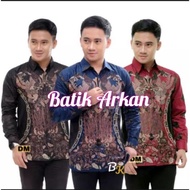 KEMEJA New Men's Long Sleeve Shirt 848VO PDL Rank Shirt Men's Batik Shirt ML XL XXL