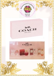 Coach Miniatures (4pcs x 4.5ml) Gift Set for Women (Retail Packaging) - BNIB Perfume/Fragrance