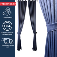 PREMIUM BLACKOUT CURTAINS 9 WAVES WIDE