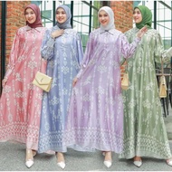 BJ Gamis HEXA Maxi Motif Fashion muslimah