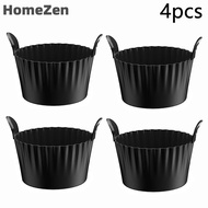 HomeZen 4 cái Nồi chiên không khí Silicone trứng poacher cup Silicone trứng nồi Khuôn nướng bánh tar