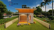 แบบบ้าน AP1-753 โมเดิร์น