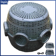 Minnow Crab Trap Fishing Trap with Weight Box Portable 4/6 Hole Fishing Bait Trap for River Prawn Sh