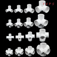 FEPS Pipe Connector Pipe Fittings Stereoscopic 20mm 25mm 32mm 50mm PVC