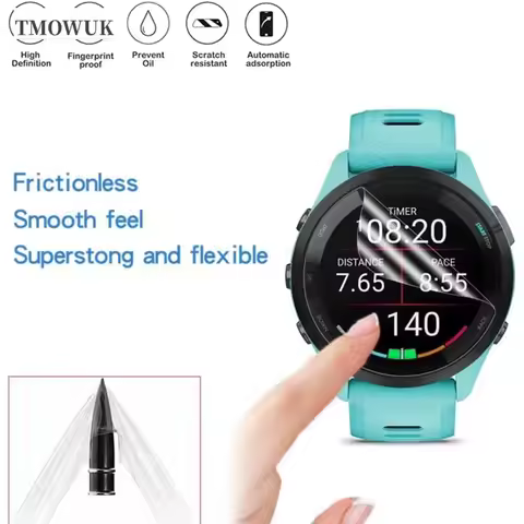 For Garmin Forerunner 45 55 158 220 235 245 255 255s 620 635 Screen Protector Soft TPU Hydrogel Film