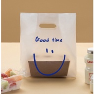 Smiley Matte Bag Super Exquisite Tote Bag.plastic Packaging Plastic Thin Tuition Gift Candy